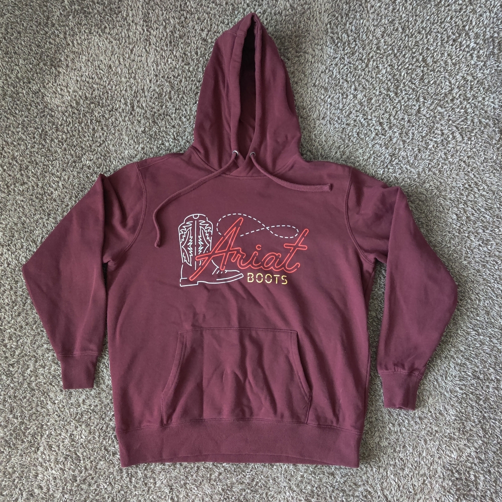 Ariat Women's Maroon Hoodie Sweater